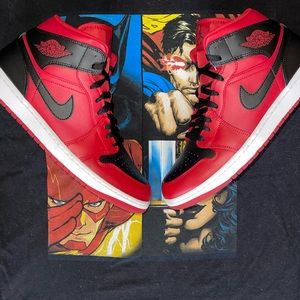 Air Jordan 1 Mid Reverse Bred 2022